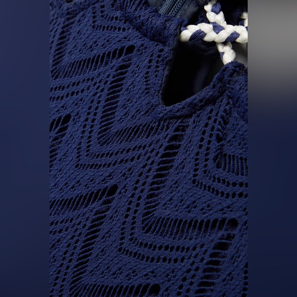 PatBO La Mer Trim Beach Dress in Indigo - Picture 5 of 16